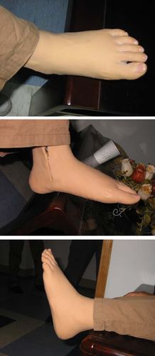 硅胶半足穿戴