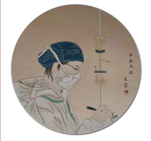 江苏省花鸟画研究会副会长,江苏省中国画学会理事,无锡花鸟画研究会