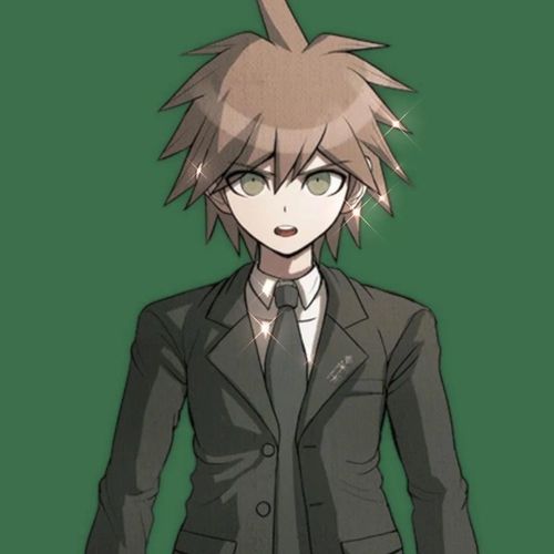 《弹丸论破》苗木诚,我会一直背负着同伴的死前进,动漫立绘头像