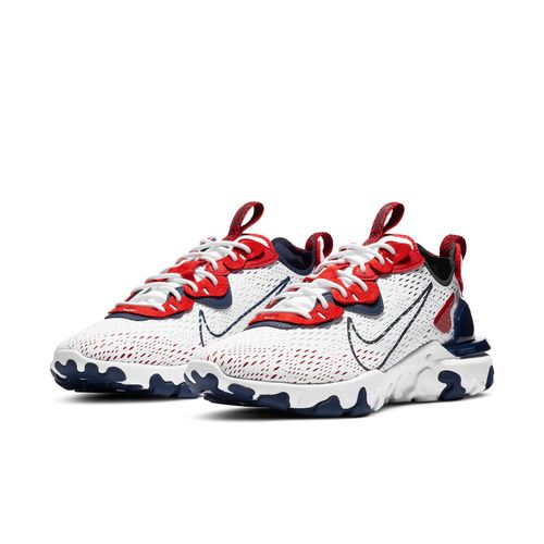 nike 耐克 react vision 男士休闲运动鞋 cw7355-100 白色/深藏青