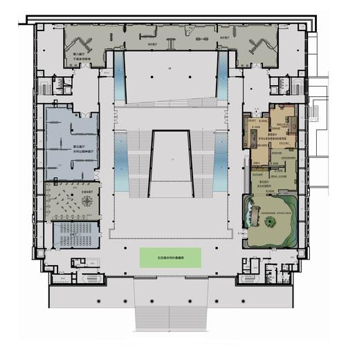 井冈山革命博物馆展厅地图