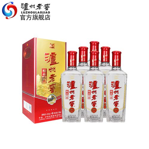 【酒厂直营】泸州老窖 精品头曲 42度500ml*6 浓香型