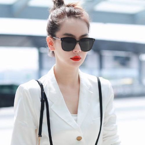 3161米钉韩版网红太阳镜solo戚薇gm同款v牌墨镜潮女sunglasses