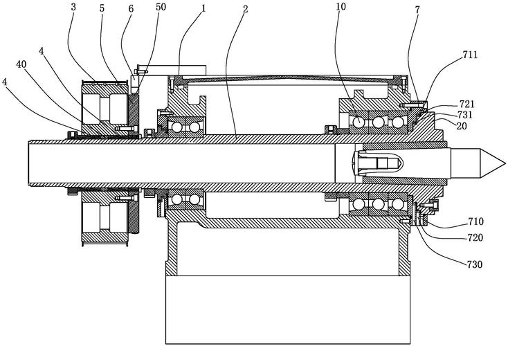 cn212329659u_一种数控机床的主轴箱总成有效