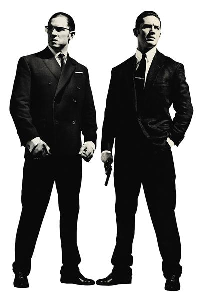 汤姆·哈迪一人分饰二角,饰演著名伦敦黑帮兄弟.