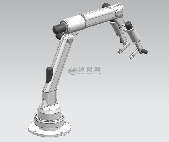 六轴单臂双作用机械手