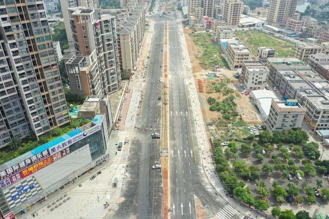 中山坦洲镇神农路改造收尾,预计本月底通车!