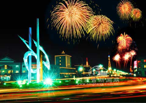 美丽的边境城市二连浩特