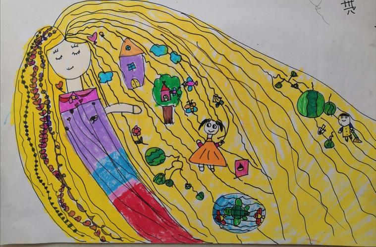 走进米米的儿童画