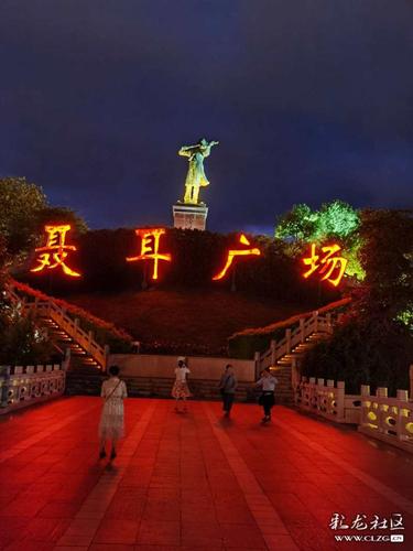 夏至～～聂耳音乐广场的傍晚