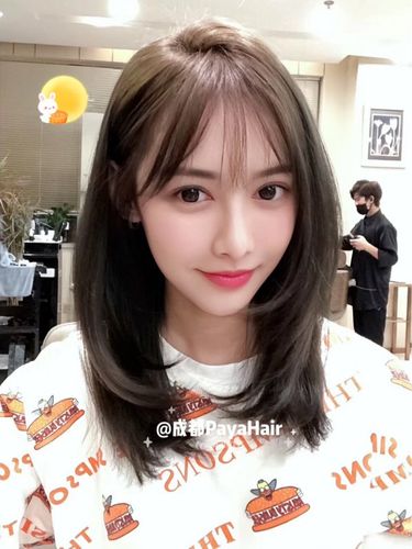 青春活力 少女感发型锁骨发 - 瓜子脸发型 - 发型社