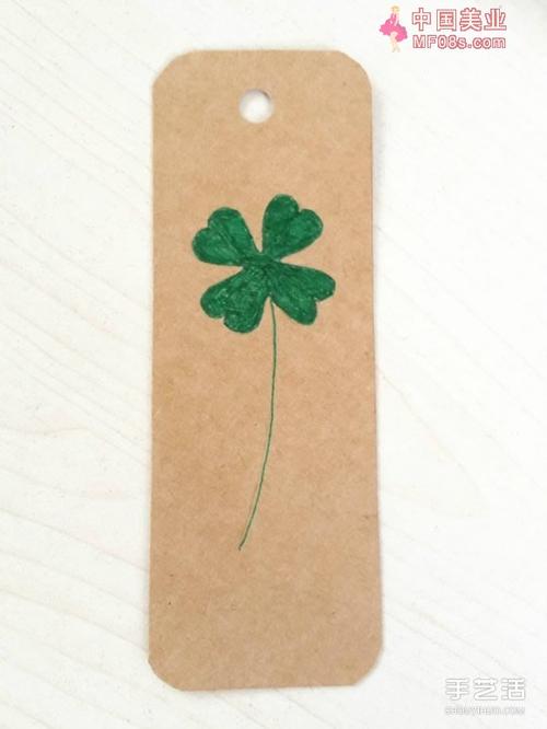 简单书签制作方法图片 纸质书签制作图解教程