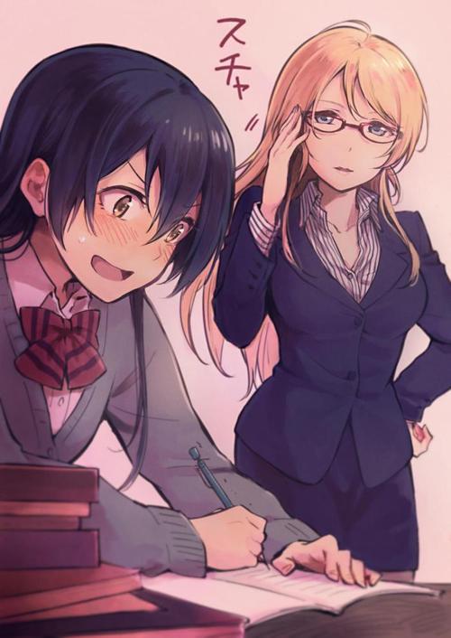 tmnr p站 二次元 插画 少女 动漫 lovelive!