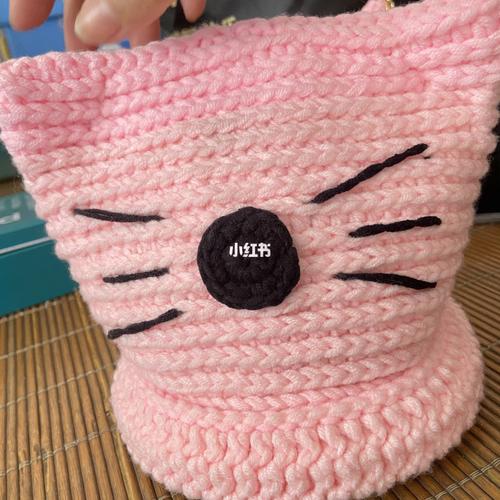 手工猫耳朵帽子(附图解)_猫耳朵_帽子_江西攻略_钩针图解_兴趣爱好