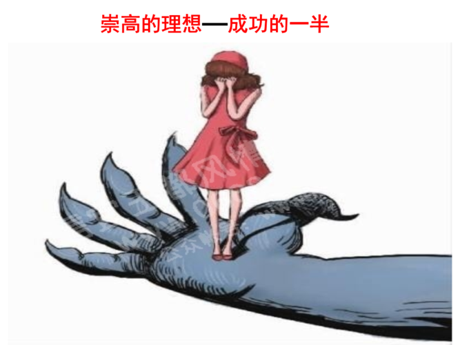 崇高理想成功一半.ppt