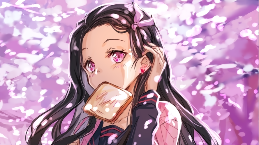 【电脑高清壁纸裁剪】祢豆子,竹筒才是本体 07