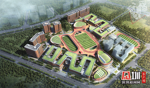 深圳市第二十二高级中学光明高中园建设项目加快施工