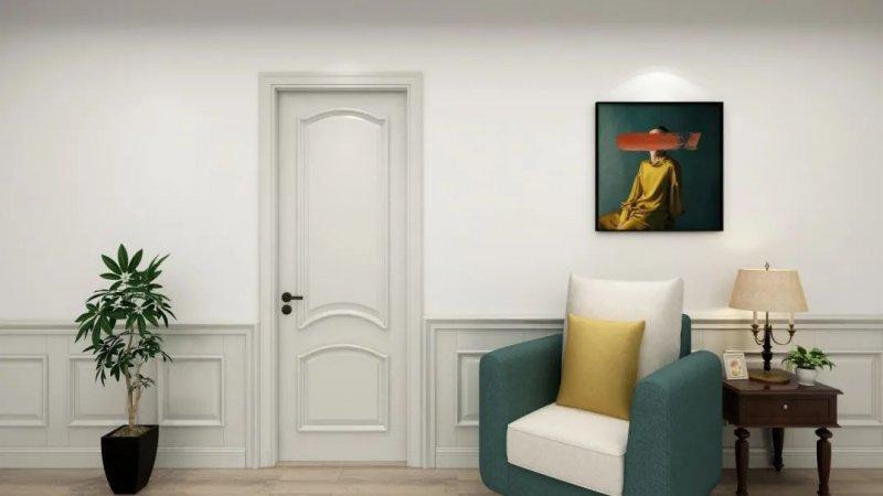 什木坊木门图片巴比伦系列产品家装效果图