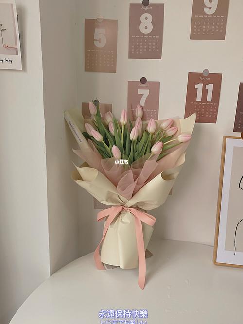 郁金香花束 韩式花束_花束_韩式花束_家居家装_家居