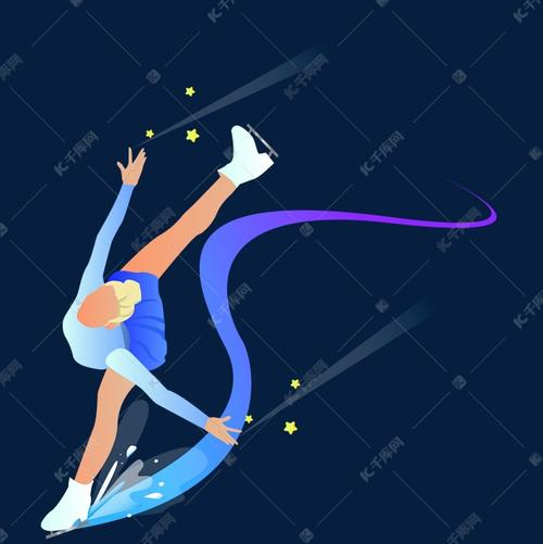 北京冬奥会奥运会花样滑冰冰雪圆