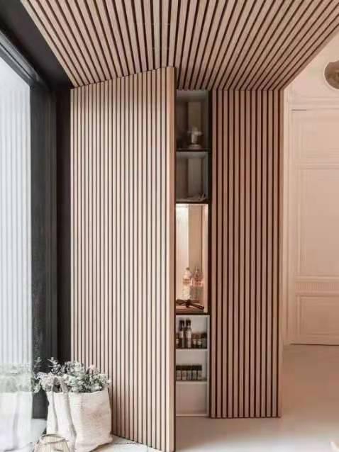 你想要实现的隐形门,护墙板,格栅板,玻璃柜门,至上全屋定制可以全部帮