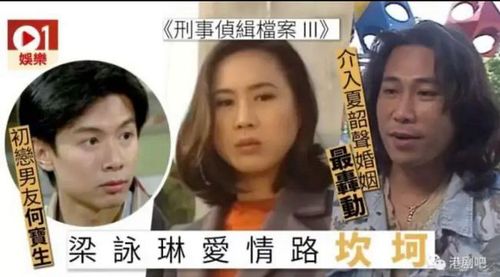 何宝生的初恋女友是梁咏琳,《刑事侦缉档案》第一部有她,后因女友