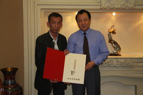 菲律宾华侨许友任拜访河北侨联 促民间友好交往