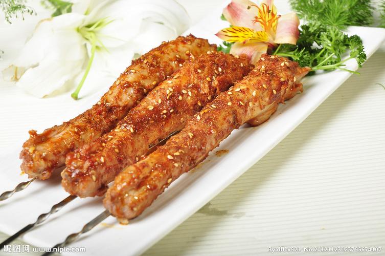 烤鸡脖