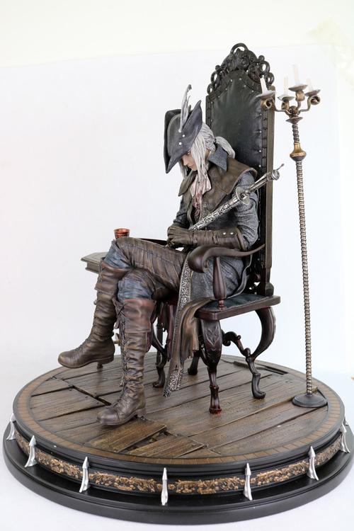 p1s 血源诅咒 老猎人 钟楼的玛利亚 雕像 复刻版 gk手办 完成品