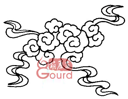 【引用】烙画素材——祥云 花纹