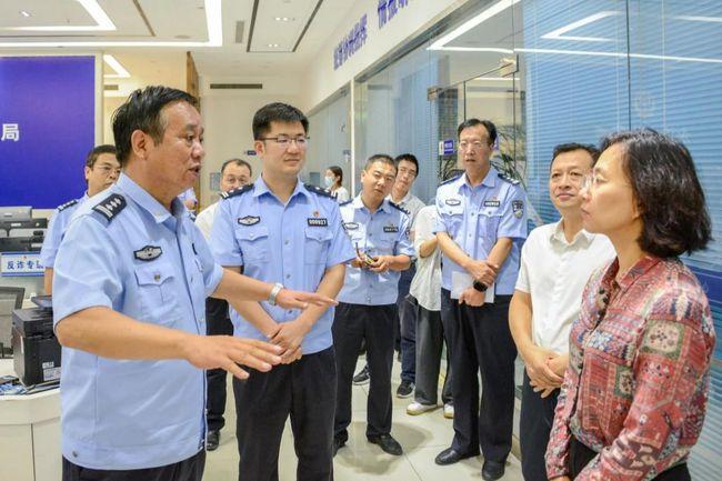 永济市委副书记市长到永济公安调研指导工作