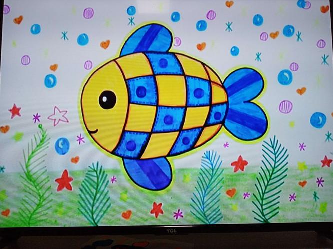 周日下午启蒙儿童画