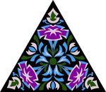 三角形图案图片