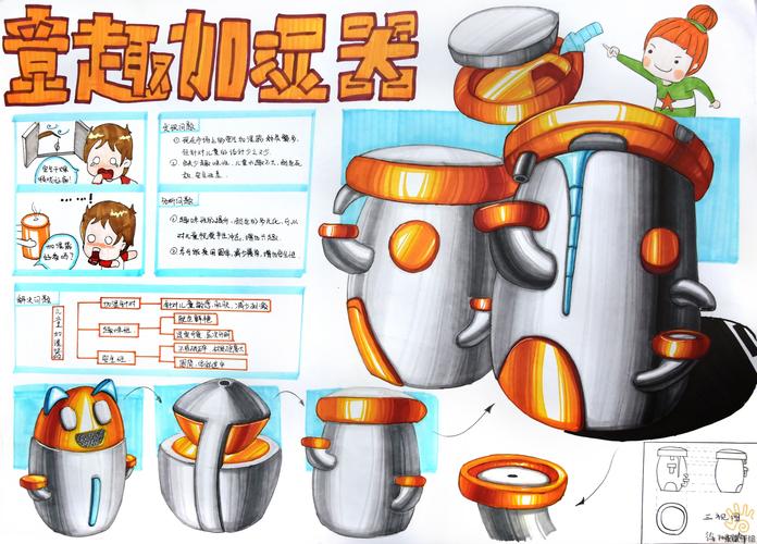 2019工业设计产品设计手绘快题作品考研快题模板