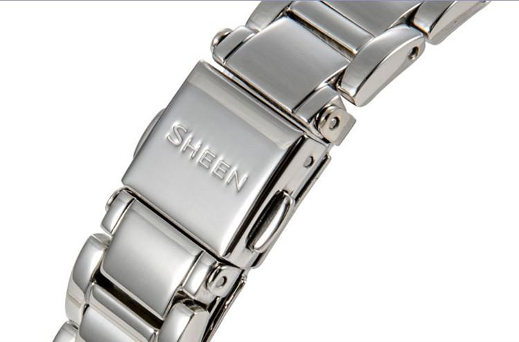 卡西欧casio-sheen系列 she-4029da-7aupr 女士石英表