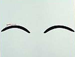 简笔画五官眉毛