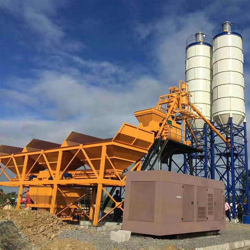 现货供应建筑工地用混凝土搅拌站 hzs35型商砼搅拌站