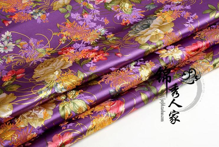 织锦缎布料面料古装汉服娃衣服装旗袍面料布料/织锦缎