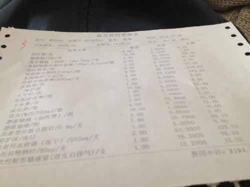 阑尾炎手术已经七天,为什么医药费还是这么