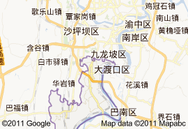 大渡口区地图