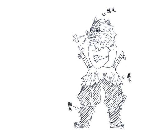 鬼灭之刃:伊之助理想中的自己,是一头长满尖角,能够喷火的怪兽