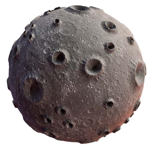 月球表面形状设计高清图片