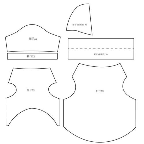 超简单!免缝纫给狗狗做衣服(用旧衣)