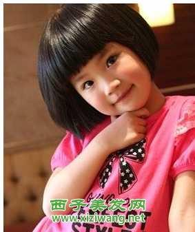 2012可爱韩国女孩短发发型图片_韩式发型_西子美发网