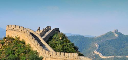 万里长城背景图