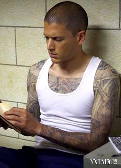 【图】越狱男主角纹身全揭秘 刺青不是真货每天回家前