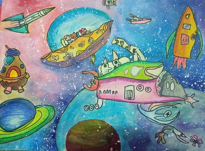 2020年太空科幻画