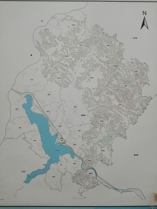 虒亭镇行政村地图