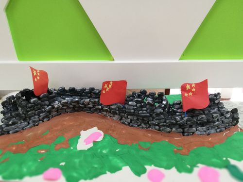 粘土作品——《长城》