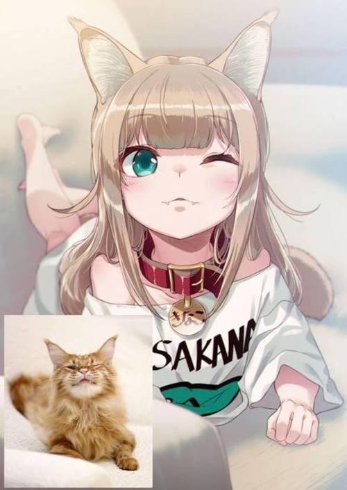 艺术家脑洞大开猫咪拟人化能有多可爱网友猫耳娘好萌